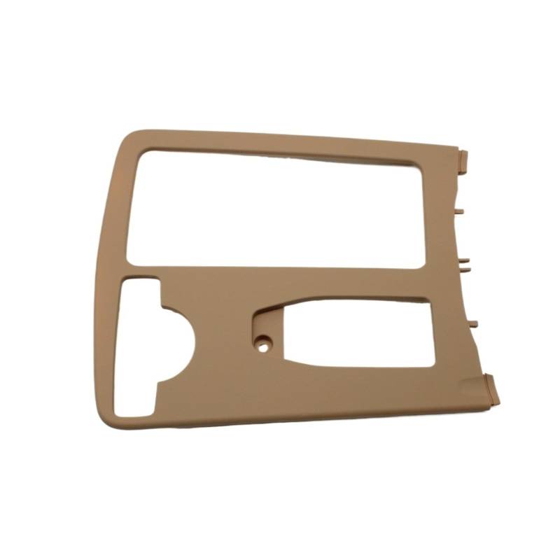 Auto Innenmittelkonsolen Schalttafel Für Für W204 Für C180 Für C200 Für C220 Für W207 Für E-Serie Für W212 Für E260 Armlehne Getränkehalter Rollladenrahmenplatte(LHD Dark Yellow) von Pibid