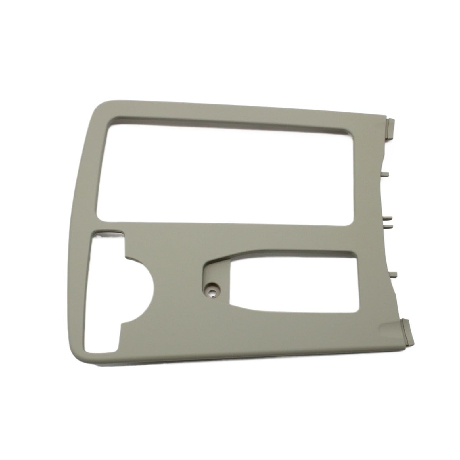 Auto Innenmittelkonsolen Schalttafel Für Für W204 Für C180 Für C200 Für C220 Für W207 Für E-Serie Für W212 Für E260 Armlehne Getränkehalter Rollladenrahmenplatte(LHD Gray) von Pibid