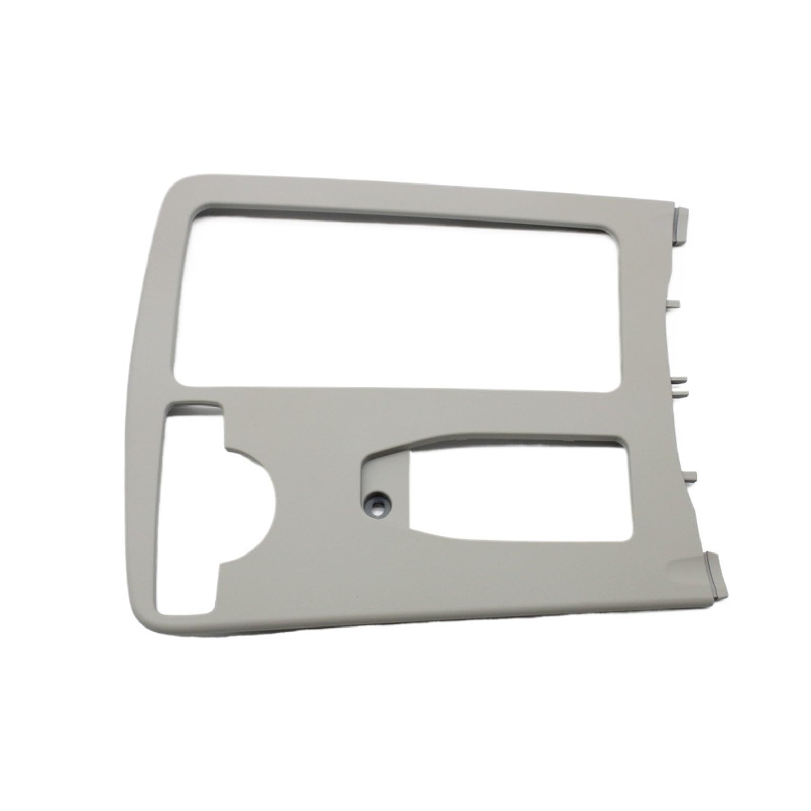 Auto Innenmittelkonsolen Schalttafel Für Für W204 Für C180 Für C200 Für C220 Für W207 Für E-Serie Für W212 Für E260 Armlehne Getränkehalter Rollladenrahmenplatte(LHD Light Gray) von Pibid