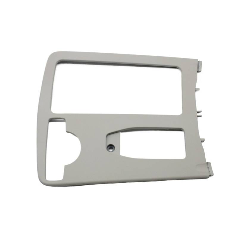 Auto Innenmittelkonsolen Schalttafel Für Für W204 Für C180 Für C200 Für C220 Für W207 Für E-Serie Für W212 Für E260 Armlehne Getränkehalter Rollladenrahmenplatte(LHD Light Gray) von Pibid
