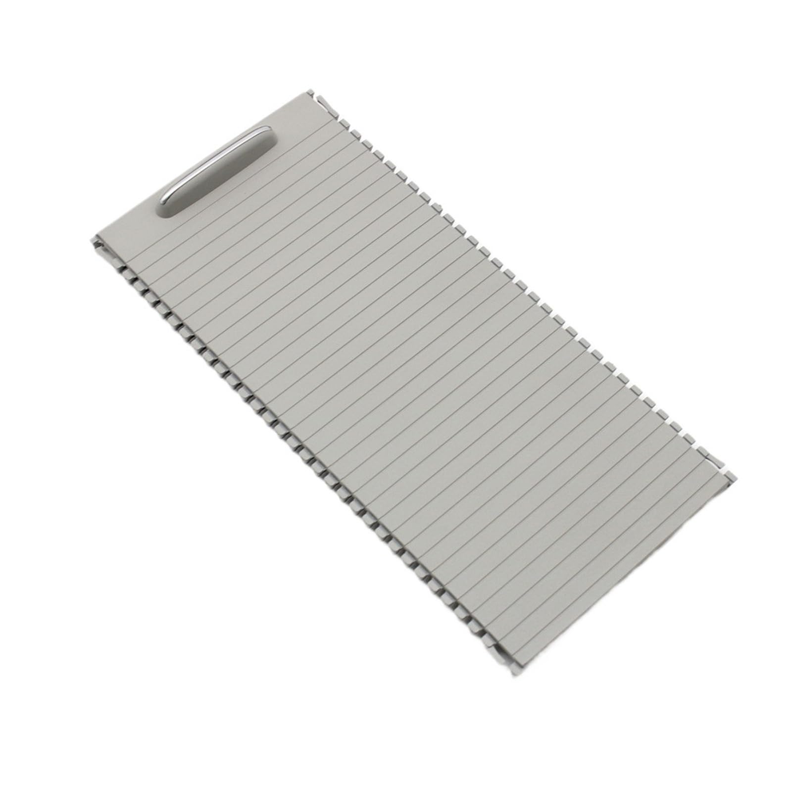 Auto Innenmittelkonsolen Schalttafel Für Für W204 Für C180 Für C200 Für C220 Für W207 Für E-Serie Für W212 Für E260 Armlehne Getränkehalter Rollladenrahmenplatte(Light Gray) von Pibid