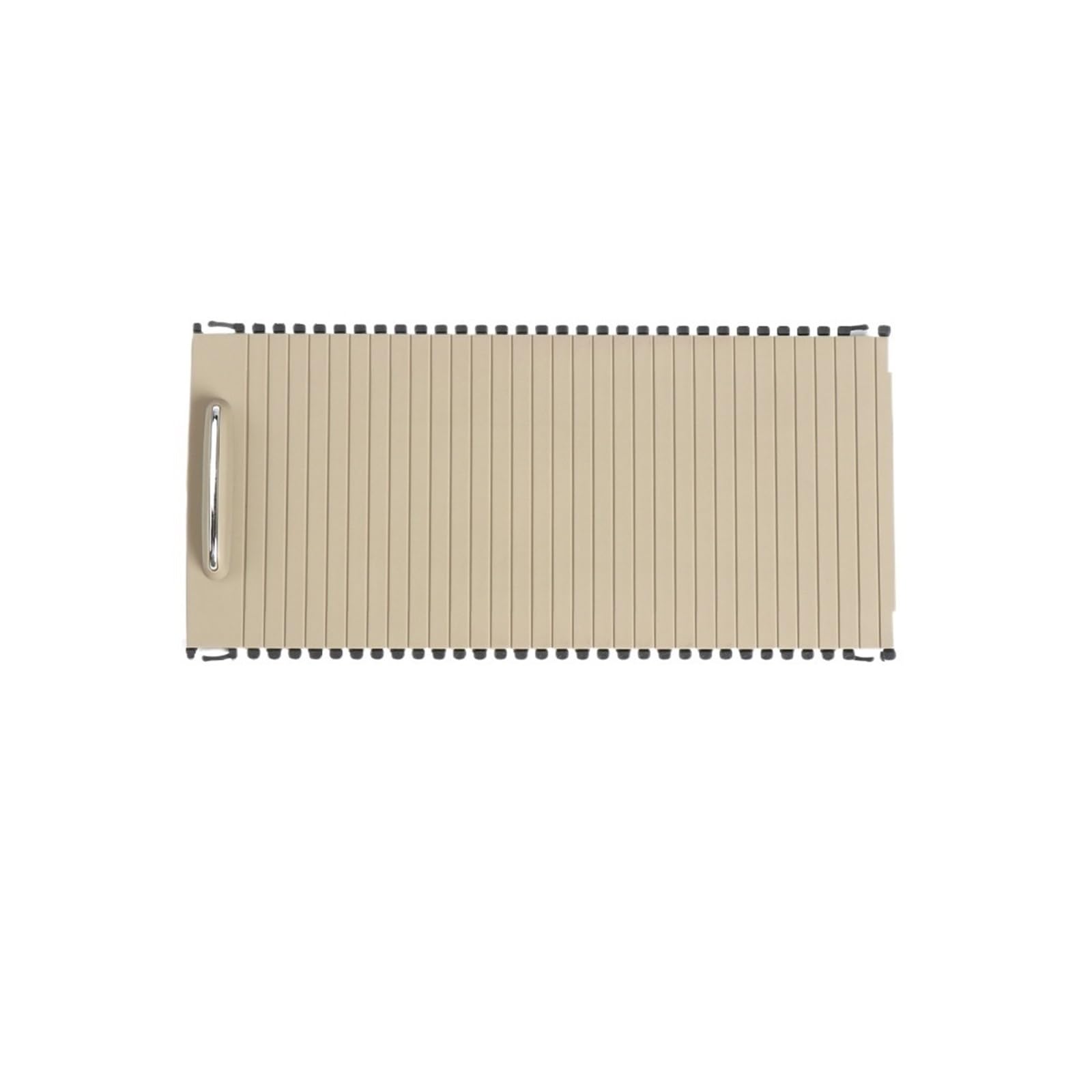Auto Innenmittelkonsolen Schalttafel Für Für W204 Für W212 Für W207 Für C180 Für E260 Für E300 Abdeckung Getränkehalter Mittelkonsole Armlehne Aufbewahrungsbox Rollo Panel(Model A Beige) von Pibid