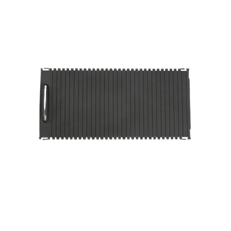 Auto Innenmittelkonsolen Schalttafel Für Für W204 Für W212 Für W207 Für C180 Für E260 Für E300 Abdeckung Getränkehalter Mittelkonsole Armlehne Aufbewahrungsbox Rollo Panel(Model A Black) von Pibid