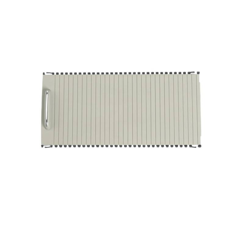 Auto Innenmittelkonsolen Schalttafel Für Für W204 Für W212 Für W207 Für C180 Für E260 Für E300 Abdeckung Getränkehalter Mittelkonsole Armlehne Aufbewahrungsbox Rollo Panel(Model A Gray) von Pibid