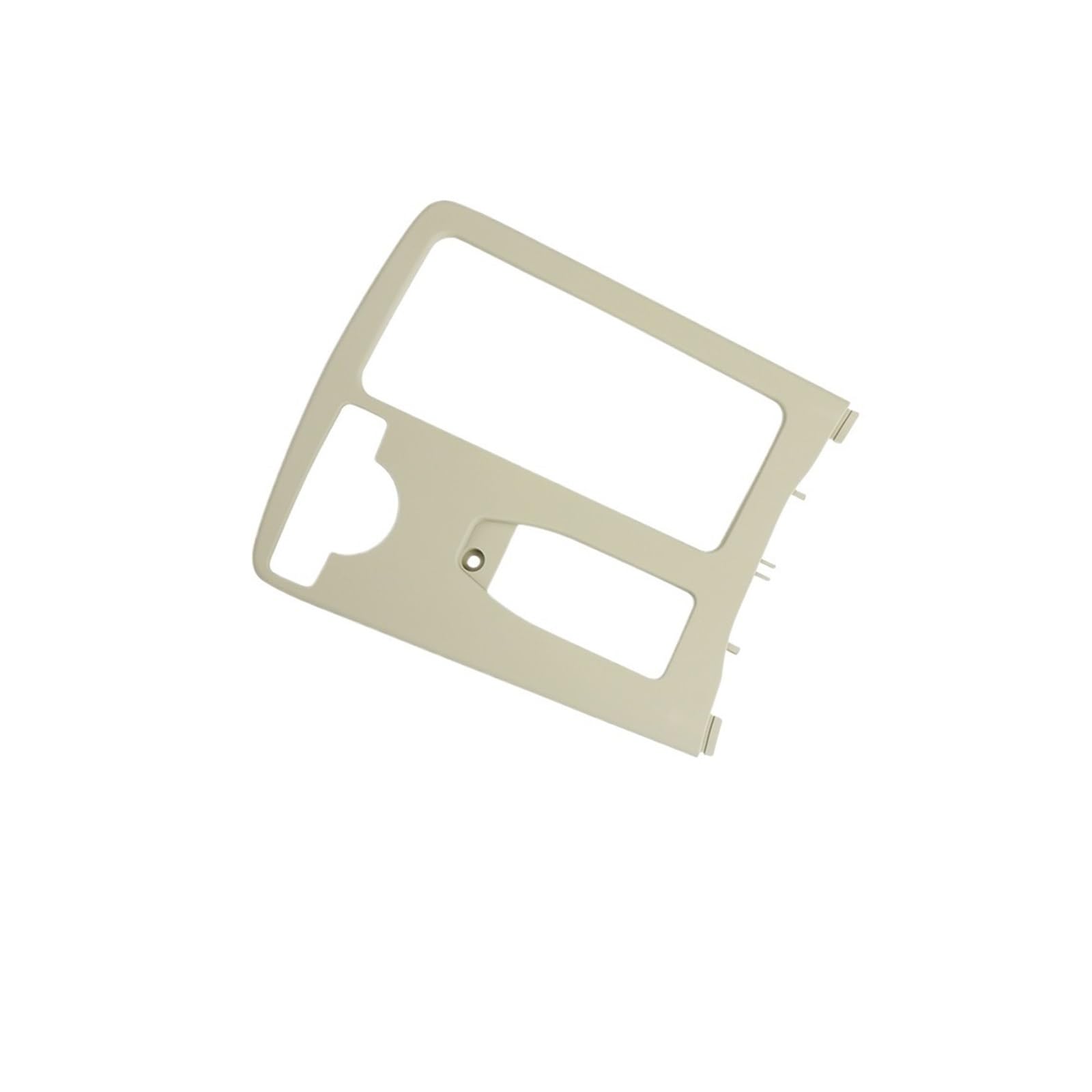 Auto Innenmittelkonsolen Schalttafel Für Für W204 Für W212 Für W207 Für C180 Für E260 Für E300 Abdeckung Getränkehalter Mittelkonsole Armlehne Aufbewahrungsbox Rollo Panel(Model B Beige) von Pibid