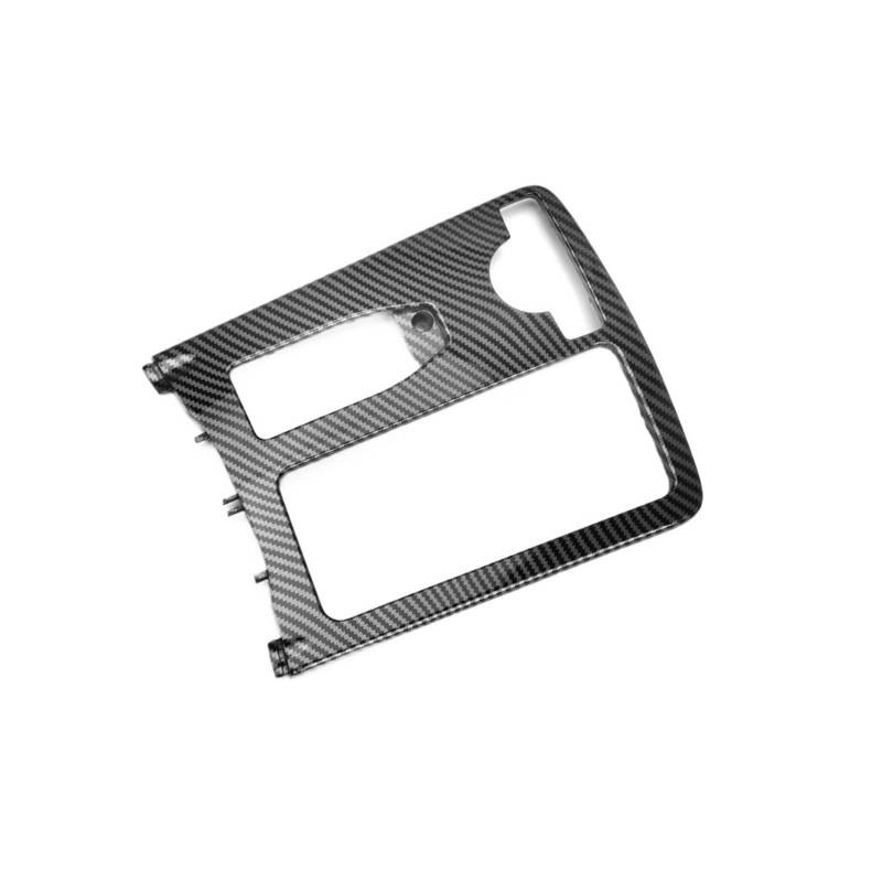 Auto Innenmittelkonsolen Schalttafel Für Für W204 Für W212 Für W207 Für C180 Für E260 Für E300 Abdeckung Getränkehalter Mittelkonsole Armlehne Aufbewahrungsbox Rollo Panel(Model B Carbon Fiber) von Pibid