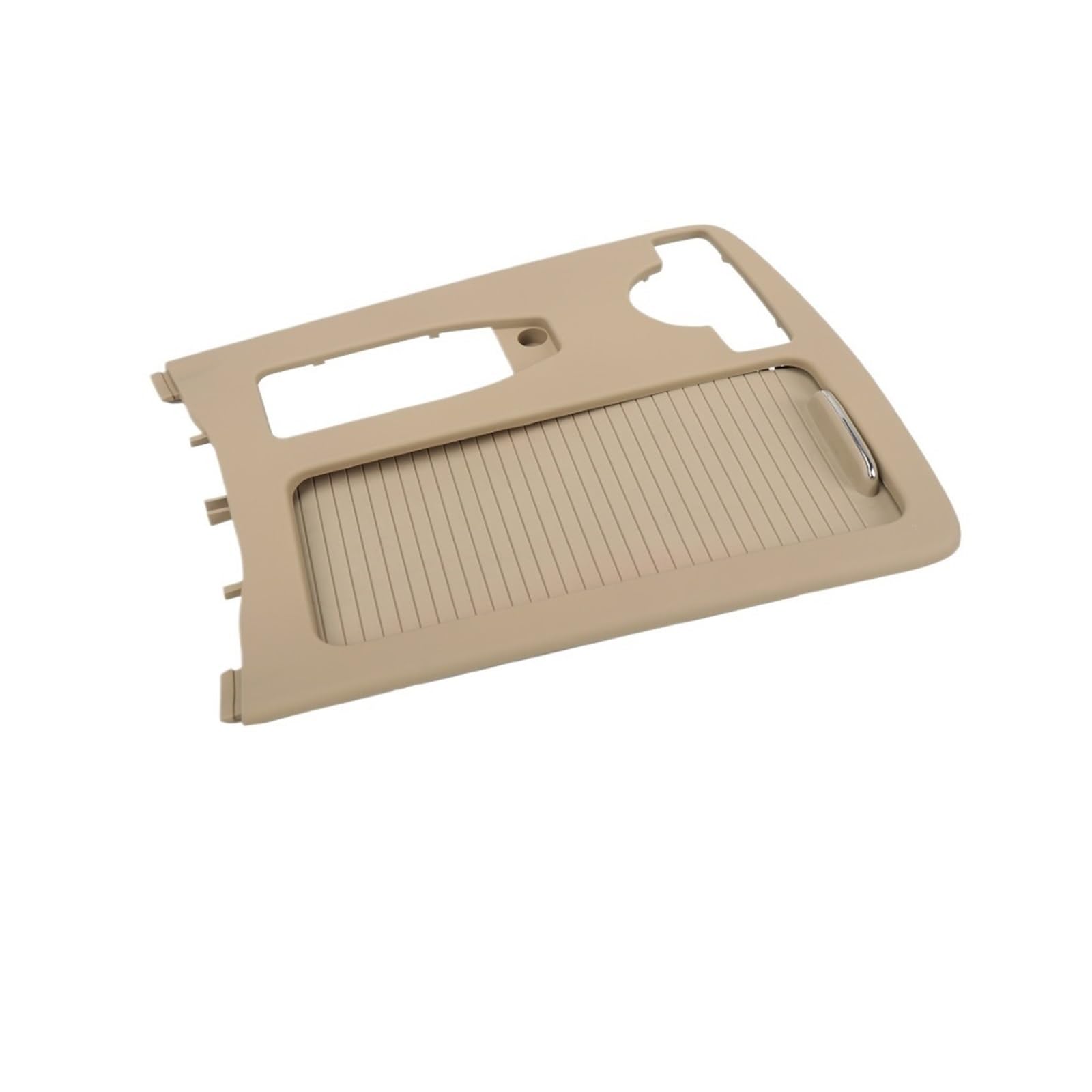Auto Innenmittelkonsolen Schalttafel Für Für W204 Für W212 Für W207 Für C180 Für E260 Für E300 Abdeckung Getränkehalter Mittelkonsole Armlehne Aufbewahrungsbox Rollo Panel(Model C Beige) von Pibid