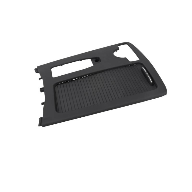 Auto Innenmittelkonsolen Schalttafel Für Für W204 Für W212 Für W207 Für C180 Für E260 Für E300 Abdeckung Getränkehalter Mittelkonsole Armlehne Aufbewahrungsbox Rollo Panel(Model C Black) von Pibid