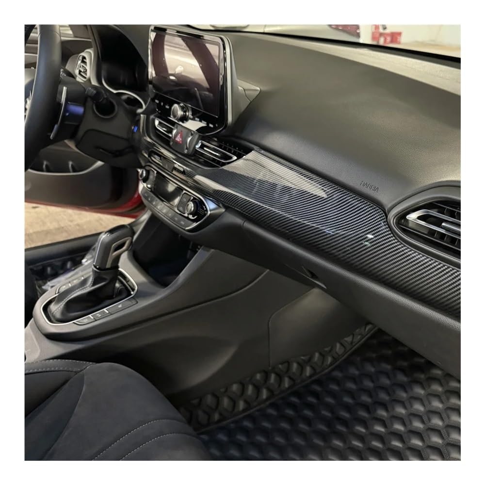 Auto Innenmittelkonsolen Schalttafel Für Hyundai Für I30 N 2018-2023 LHD Dashboard Dekorative Streifen Konsole Start Stop Taste Trim Abdeckung Innenleisten Auto Innenmittelkonsolen Schalttafel Für Hyundai Für I30 N 2018-2023 LHD Dashboard Dekorative Streifen Konsole Start Stop Taste Trim Abdeckung Innenleisten von Pibid