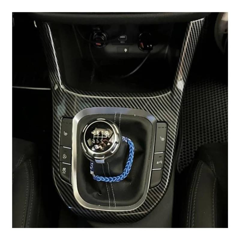 Auto Innenmittelkonsolen Schalttafel Für Hyundai Für I30 N 2018-2023 LHD Konsole Getriebe Shifter Abdeckung Zentrale Trim Panel Innen Dekorative Formteile(Manual) von Pibid
