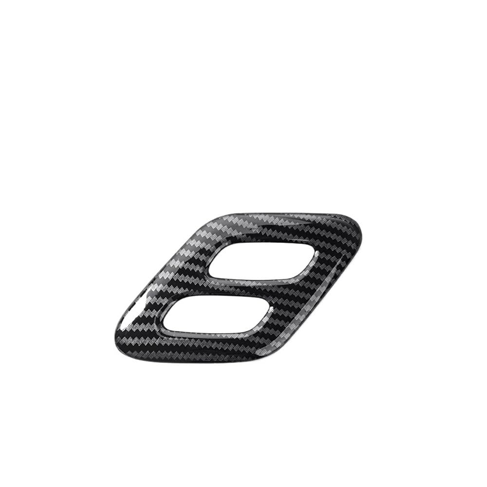 Auto Innenmittelkonsolen Schalttafel Für Hyundai Für Staria 2021-2023 LHD Automotive Beifahrer Seite Sitz Einstellung Taste Sitz Vorwärts Schalter Abdeckung Platte Zubehör(Carbon Fiber) von Pibid