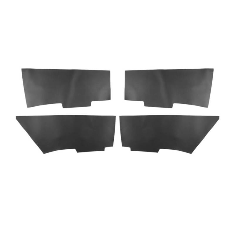 Auto Innenmittelkonsolen Schalttafel Für Kia Für Spectra Für Cerato 2005 2006-2010 2011 2012 Tür Panel Guards Tür Armlehne Abdeckung Trim(4x Door Panel Black) von Pibid