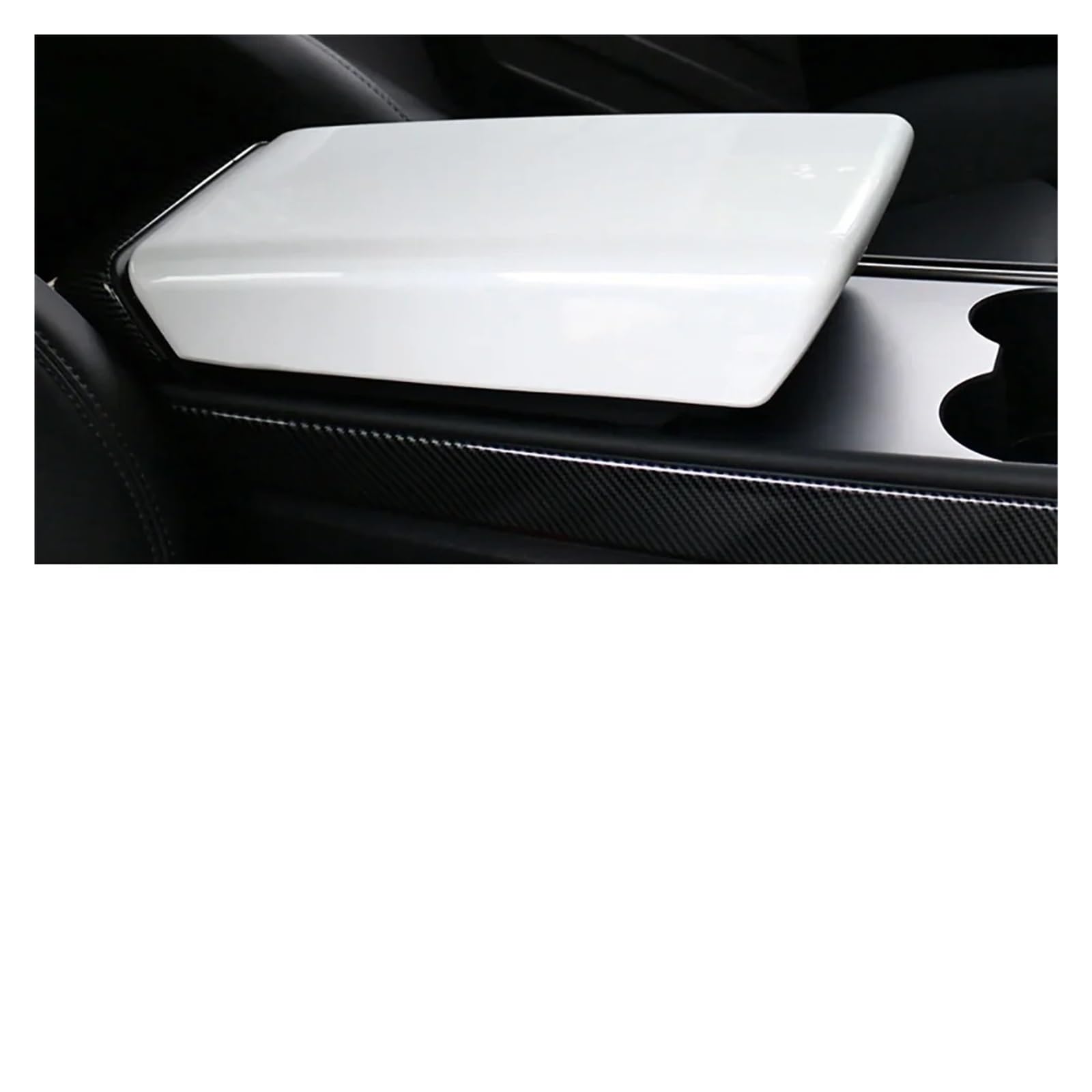 Auto Innenmittelkonsolen Schalttafel Für Modell Y Für Modell 3 Mittelkonsole Wrap Cover Kit Armaturenbrett Armlehne Abdeckung Tür Seitenverkleidung Innenanzug(Armrest Box Cover) von Pibid