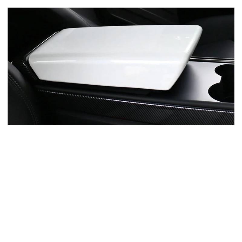 Auto Innenmittelkonsolen Schalttafel Für Modell Y Für Modell 3 Mittelkonsole Wrap Cover Kit Armaturenbrett Armlehne Abdeckung Tür Seitenverkleidung Innenanzug(Armrest Box Cover) von Pibid