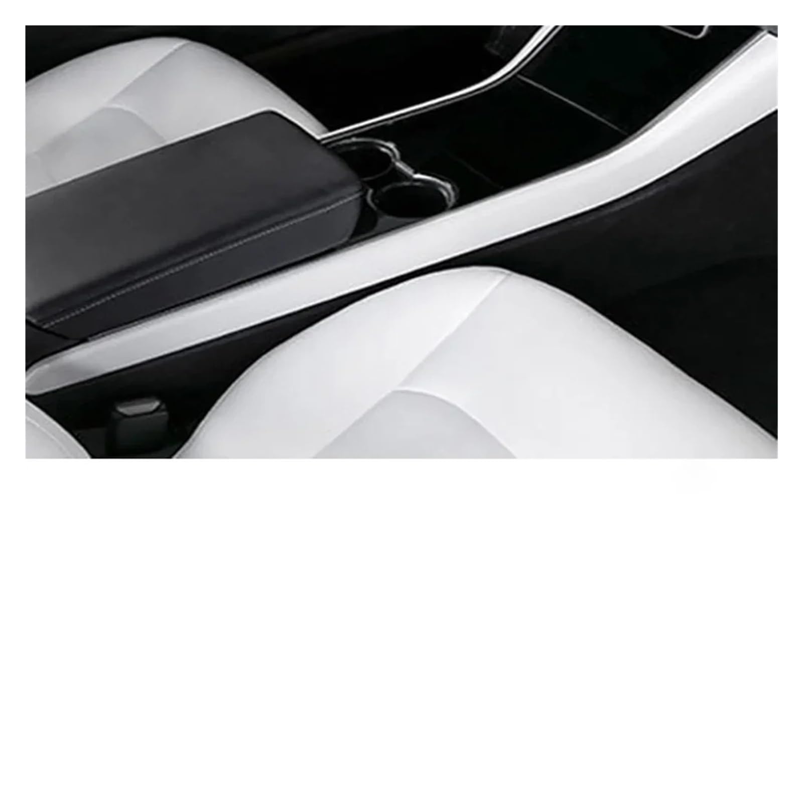 Auto Innenmittelkonsolen Schalttafel Für Modell Y Für Modell 3 Mittelkonsole Wrap Cover Kit Armaturenbrett Armlehne Abdeckung Tür Seitenverkleidung Innenanzug(Console Side Cover) von Pibid