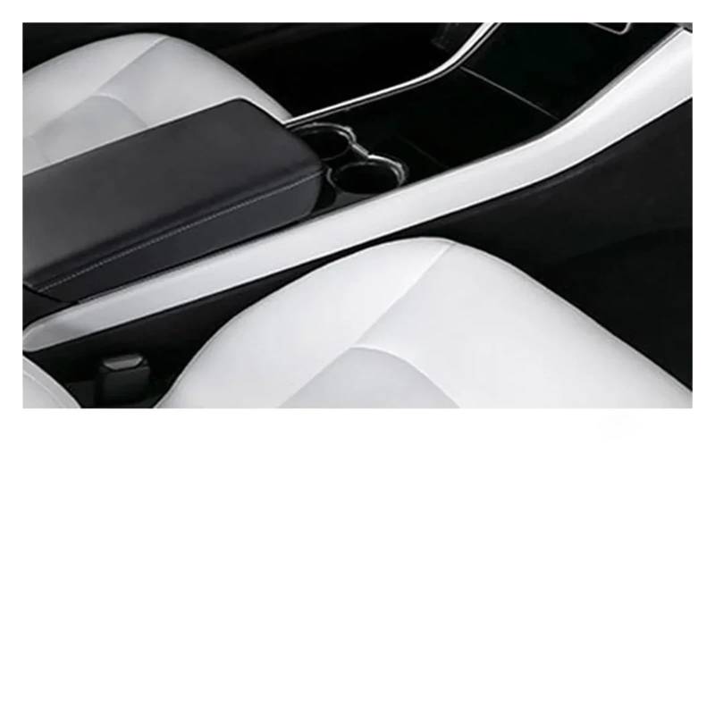 Auto Innenmittelkonsolen Schalttafel Für Modell Y Für Modell 3 Mittelkonsole Wrap Cover Kit Armaturenbrett Armlehne Abdeckung Tür Seitenverkleidung Innenanzug(Console Side Cover) von Pibid