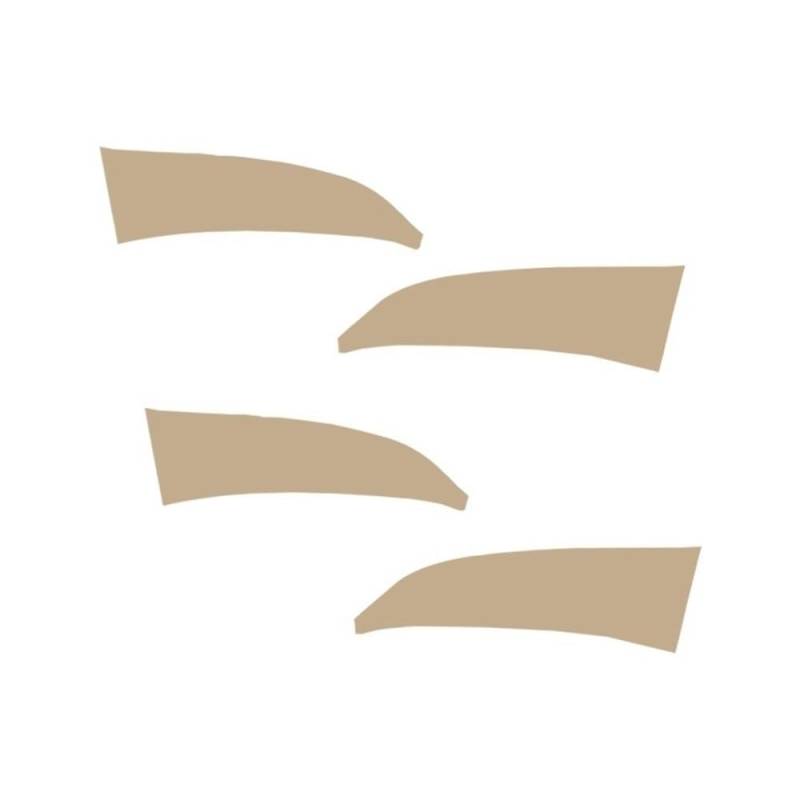 Auto Innenmittelkonsolen Schalttafel Für Mondeo Für MK5 2014 2015 2016 2017 2018 Auto Innen Tür Panel Armlehne Abdeckung Schutz Trim(Beige) von Pibid