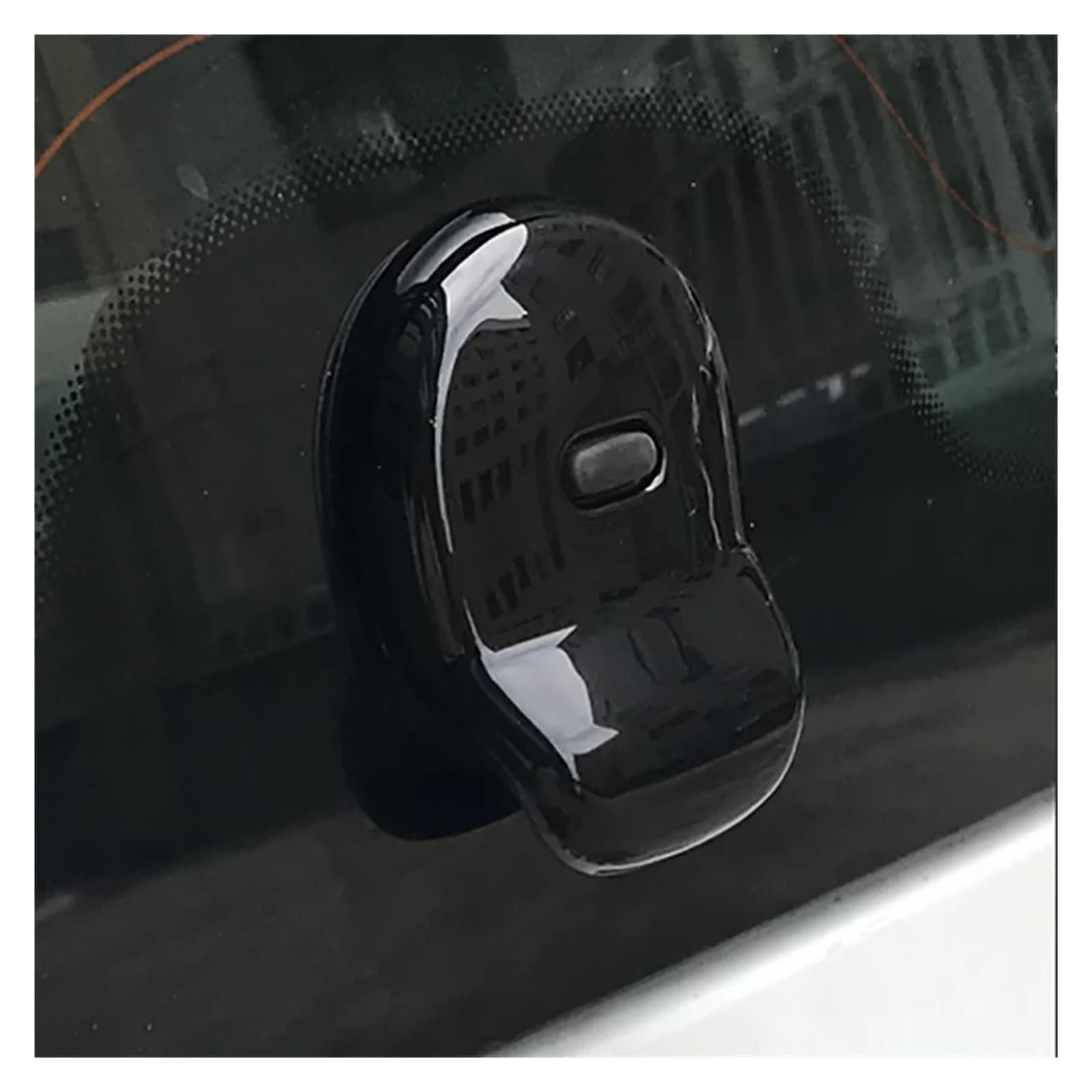 Auto Innenmittelkonsolen Schalttafel Für Neu Für Smart Für Fortwo Für 453 Kofferraumgriffabdeckung Dekorativer Aufkleber Griff Schutzhülle(Styles1) von Pibid