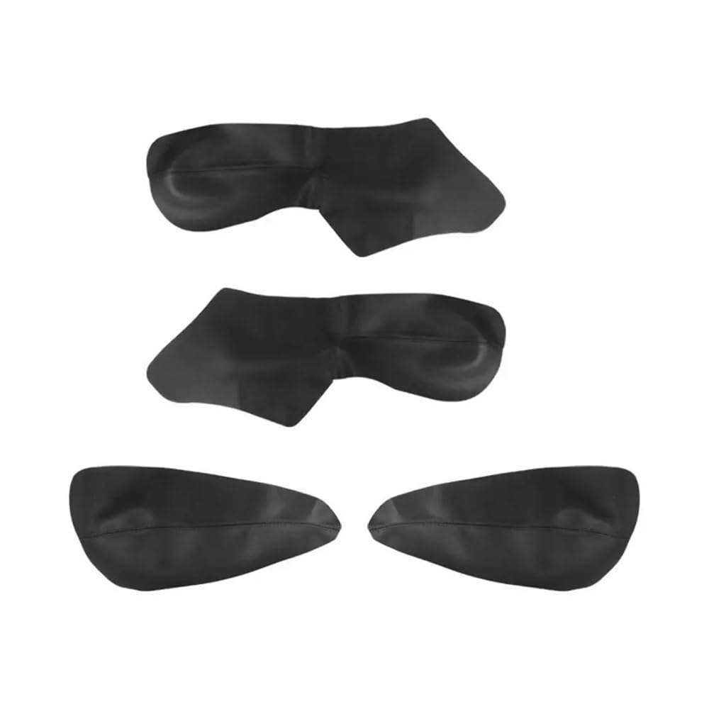Auto Innenmittelkonsolen Schalttafel Für Peugeot 206 Auto Styling Innentür Armlehne Panel Abdeckung Schutz Zierleisten Auto Innen Moulding Trim(Black-Black 1) von Pibid