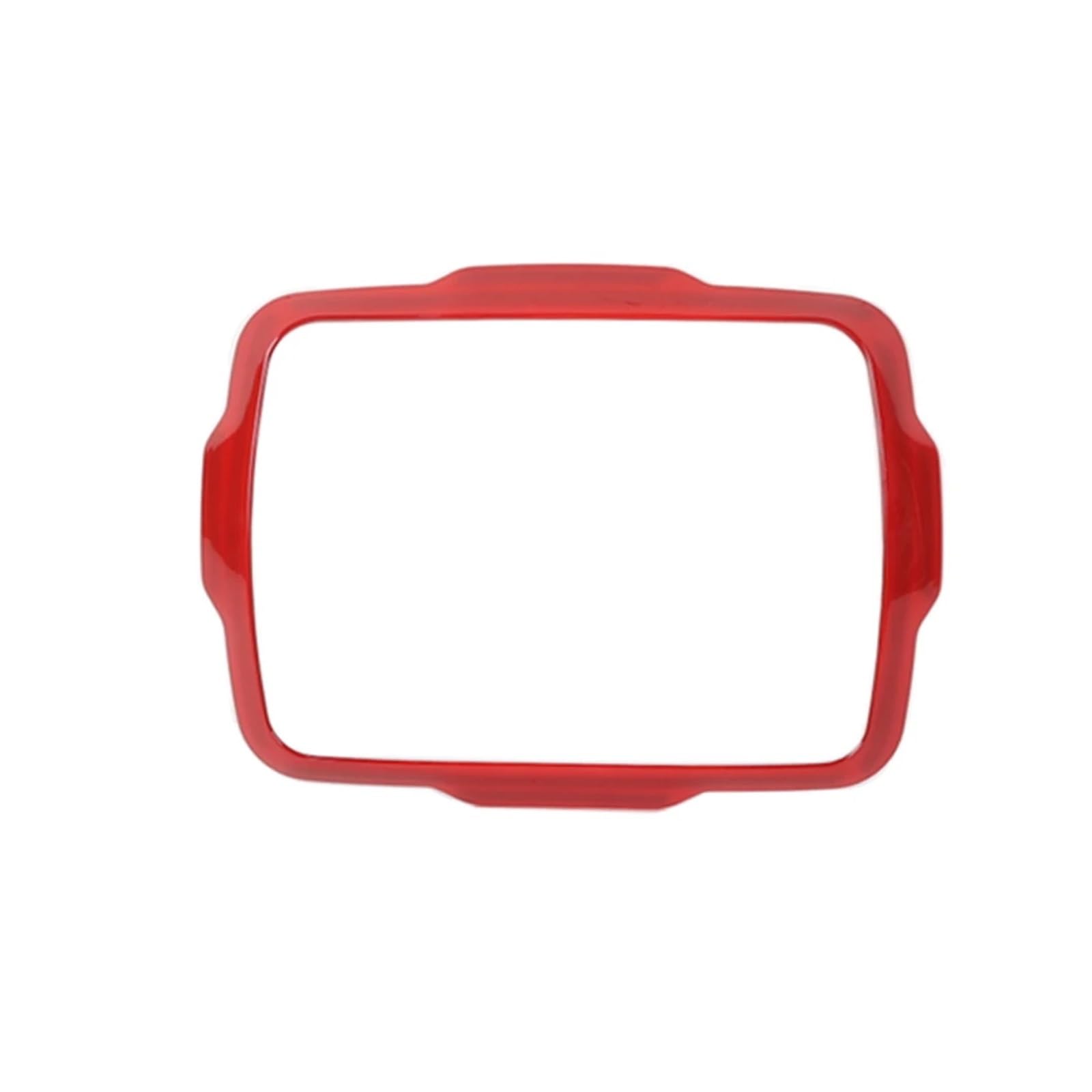 Auto Innenmittelkonsolen Schalttafel Für Renegade 2018 2019 2020 2021 2022 2023 Navigation Dekorative Rahmen Control Panel Dekoration Abdeckung Trim(Red) von Pibid