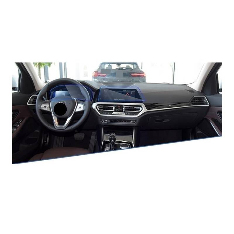 GPS Displayschutzfolie Für 4-Serie G22 G23 G26 MK2 2021 2022 Auto Navigation Instrument Film Full Screen Protector Gehärtetem Glass Zubehör(Model 5) von Pibid