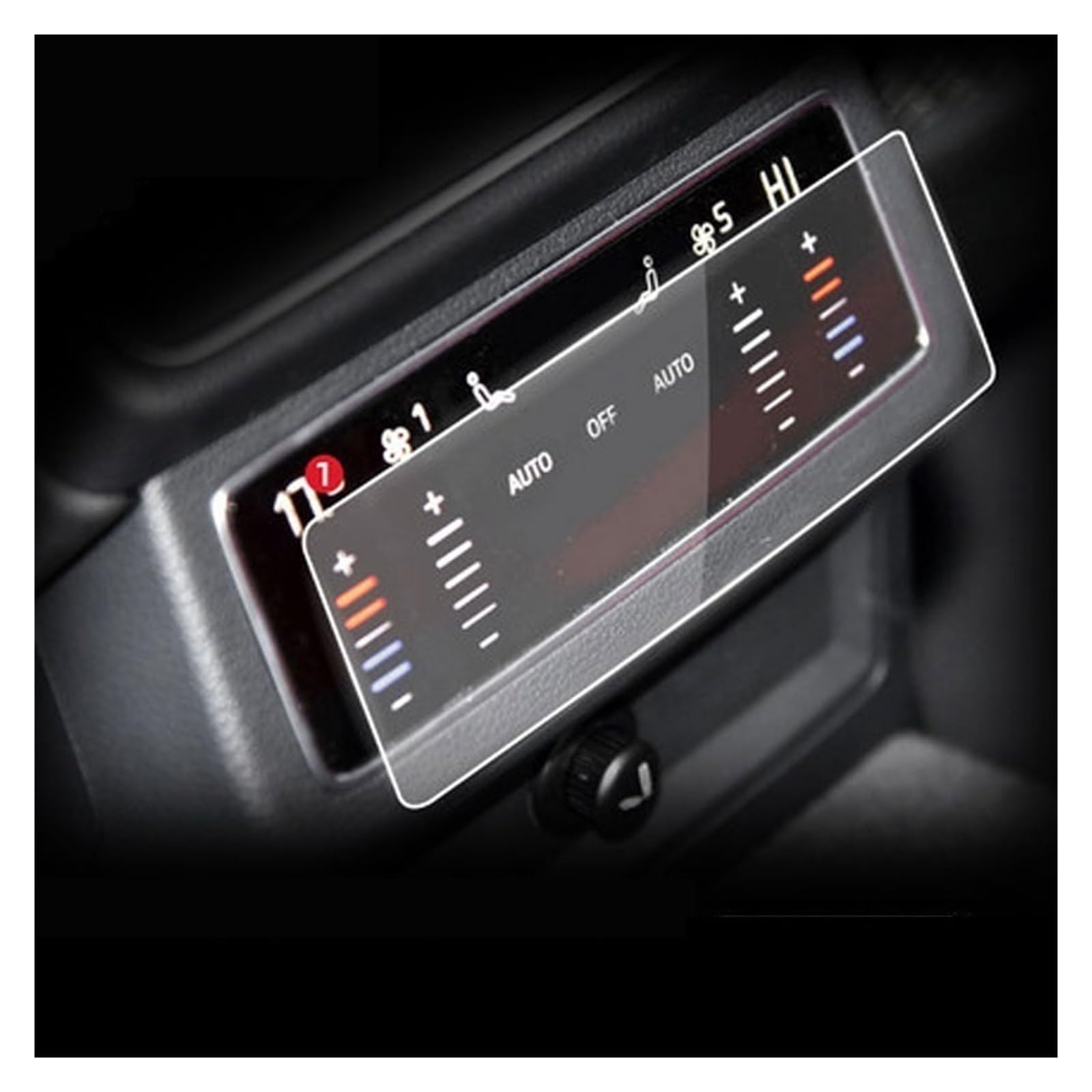 GPS Displayschutzfolie Für A6 A7 2019 2020 Gehärtetem Glass Film Auto GPS Navigation Displayschutzfolie Auto Innen Bildschirm Schützen(Air Conditioner) von Pibid