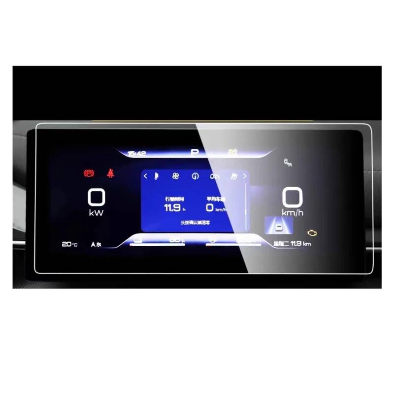 GPS Displayschutzfolie Für BYD Für CHAZOR 2024 2023 2022 Auto 12,8 Zoll GPS-Navigationszentrum Armaturenbrett Displayschutzfolie Aus Gehärtetem Glass(Dashboard) von Pibid