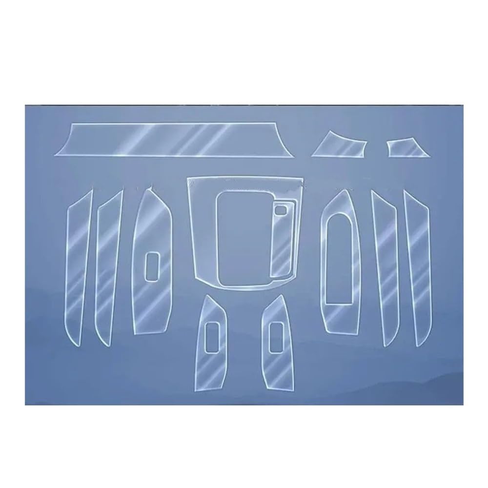 GPS Displayschutzfolie Für CX-5 2017-2020 2021 2022 TPU Schutzfolie Auto Innenabdeckung Aufkleber Trim Membran(RHD Full Set) von Pibid