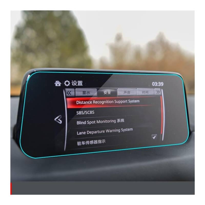 GPS Displayschutzfolie Für CX8 2019 2020 Gehärtetes Glass Displayschutzfolie Auto GPS Navigation Aufkleber Autozubehör von Pibid
