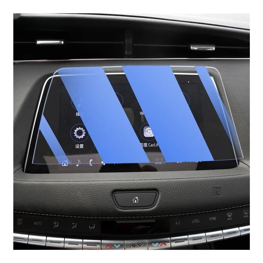 GPS Displayschutzfolie Für Cadillac Für CT4 2021 2022 2023 Auto GPS Navigation Film Bildschirm Gehärtetes Glass Schutz Film Innen(Blue Light) von Pibid