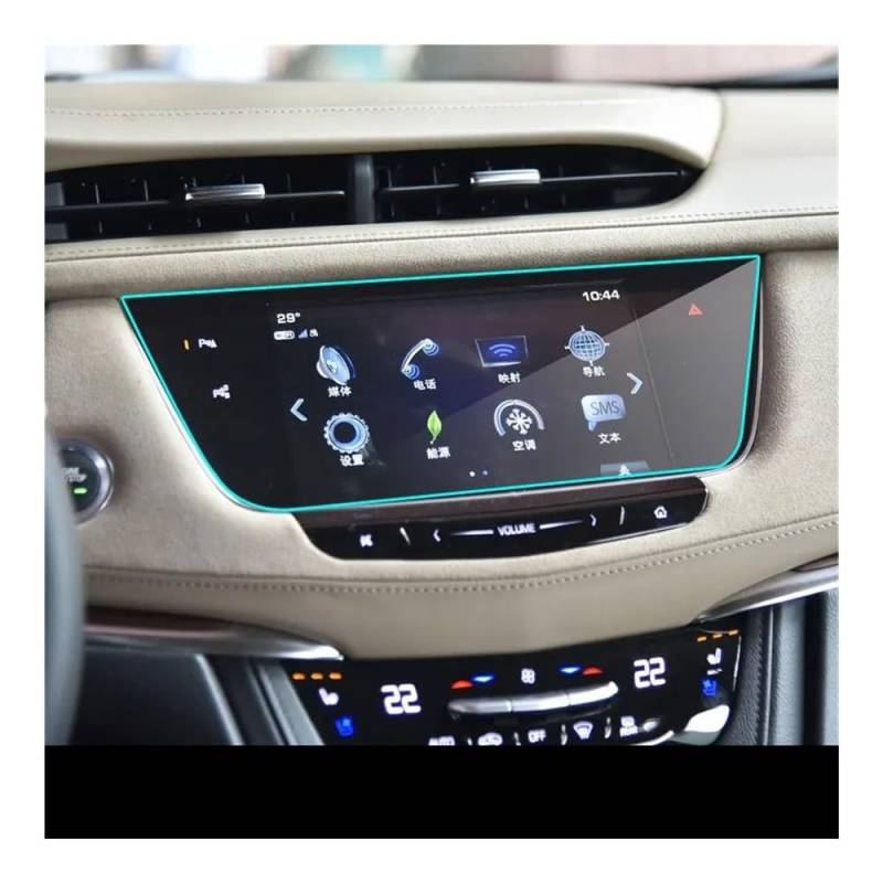 GPS Displayschutzfolie Für Cadillac Für XT5 2016 2017 2018 Auto GPS Navigation Screen Protector Gehärtetes Glass Display-schutzfolie von Pibid