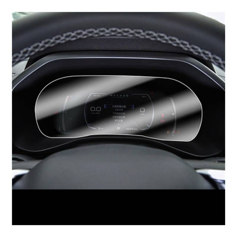 GPS Displayschutzfolie Für Haval Für Jolion 2021 Dashboard 12,3 Zoll Navigation Membran Auto GPS Display Gehärtetem Glass Bildschirm Schutz Film Aufkleber(Style B) von Pibid