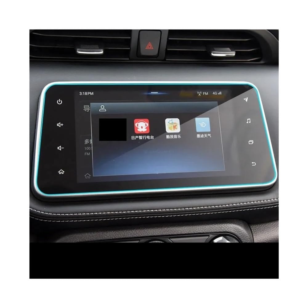 GPS Displayschutzfolie Für Kicks 2017 2018 2019 Auto GPS Navigation Screen Protector Auto Innen Gehärtetes Glass Display-schutzfolie Zubehör(Inch 8) von Pibid