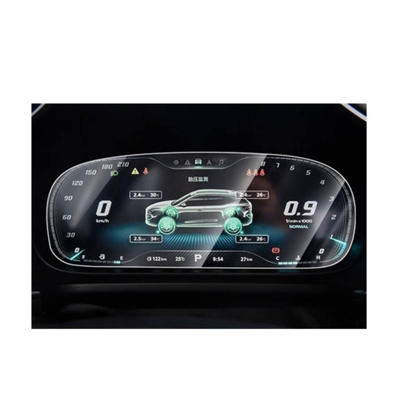 GPS Displayschutzfolie Für MG Für HS 2018 2019 2020 Auto Screen Protector Innen Auto GPS Navigation Gehärtetes Glass Display-schutzfolie Aufkleber(Model 4) von Pibid