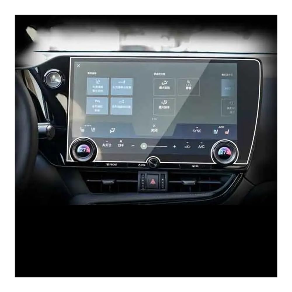 GPS Displayschutzfolie Für NX 250f 260 350h 2022 Auto GPS Navigation Film Bildschirm Gehärtetem Glass Schutz Film Zubehör Refit(Style A) von Pibid