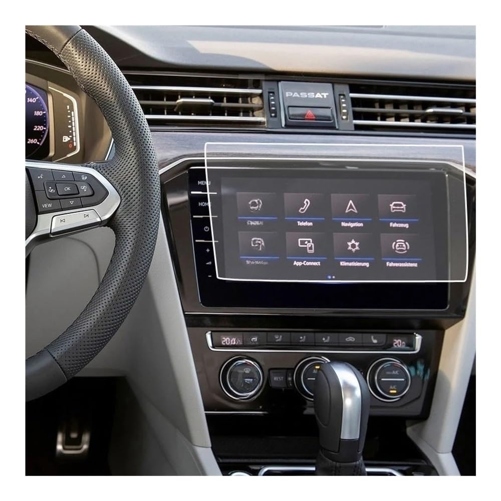 GPS Displayschutzfolie Für Passat 2018 2019 2020 Auto Navigation Gehärtetes Glass Display-schutzfolie Aufkleber Dashboard Schutz Zubehör(GPS Navigation Glass) von Pibid
