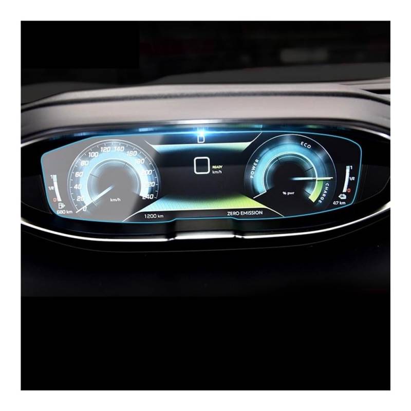 GPS Displayschutzfolie Für Peugeot 4008 2016 2017 2018 2019 2020 2021 2022 2023 Autoinnenraum Instrumententafel Membranbildschirm TPU-Schutzfolie von Pibid