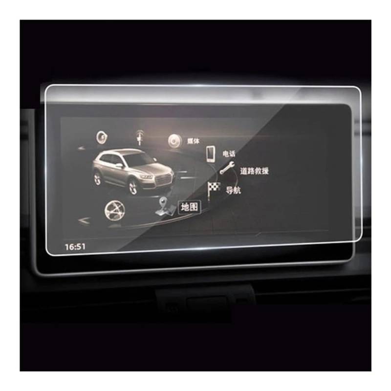 GPS Displayschutzfolie Für Q5 2020 2021 Auto GPS Navigation Film Bildschirm Gehärtetes Glass Schutz Film Zubehör von Pibid