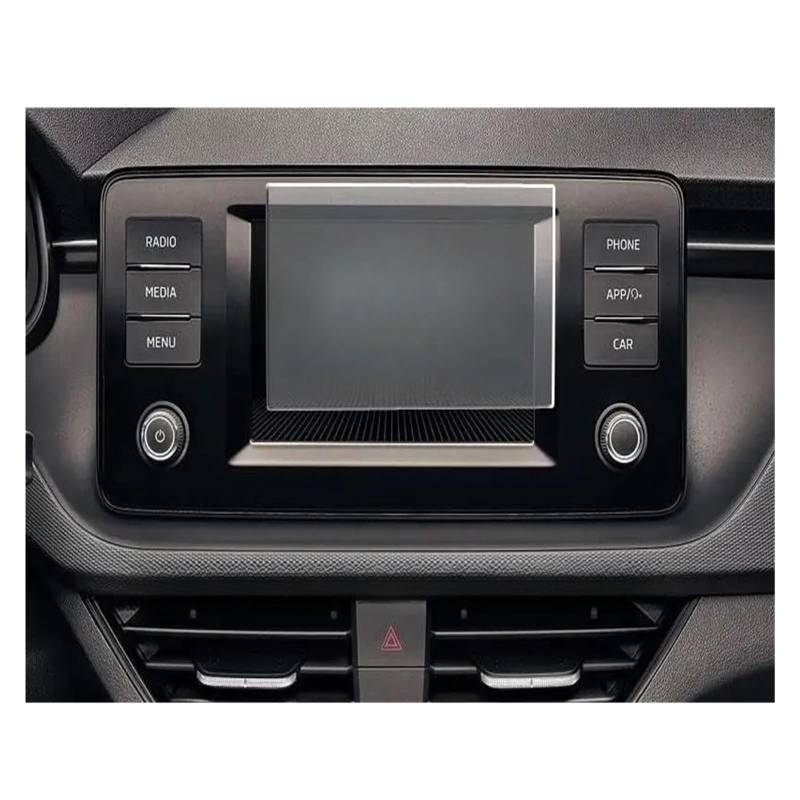 GPS Displayschutzfolie Für Rapid 2021 Gehärtetem Glass Displayschutzfolie 6,5 Zoll Auto Navigation Display Auto Protect Aufkleber von Pibid