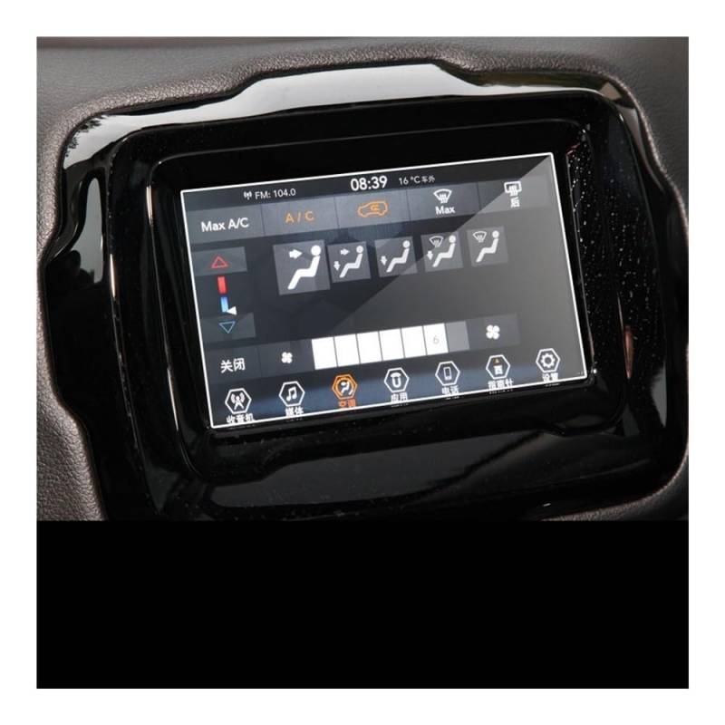 GPS Displayschutzfolie Für Renegade 2019 Auto Screen Protector Innen Auto GPS Navigation Gehärtetem Glass Display-schutzfolie Zubehör von Pibid