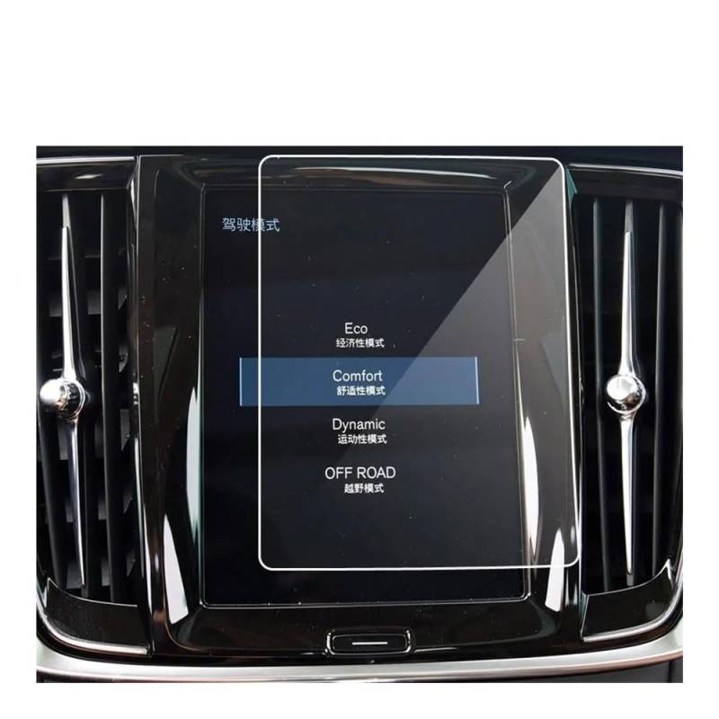GPS Displayschutzfolie Für Volvo Für XC90 S90 2015 2016 2017 8,7 Zoll Gehärtetes Glass Display-schutzfolie Auto GPS Navigation Screen Protector von Pibid