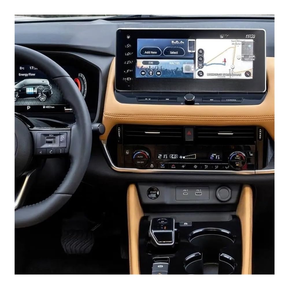 GPS Displayschutzfolie Für X-Trail 2023 Gehärtetes Glass Displayschutzfolie 12,3 Zoll Auto GPS Navigation Innen Auto Zubehör GPS Displayschutzfolie Für X-Trail 2023 Gehärtetes Glass Displayschutzfolie 12,3 Zoll Auto GPS Navigation Innen Auto Zubehör von Pibid