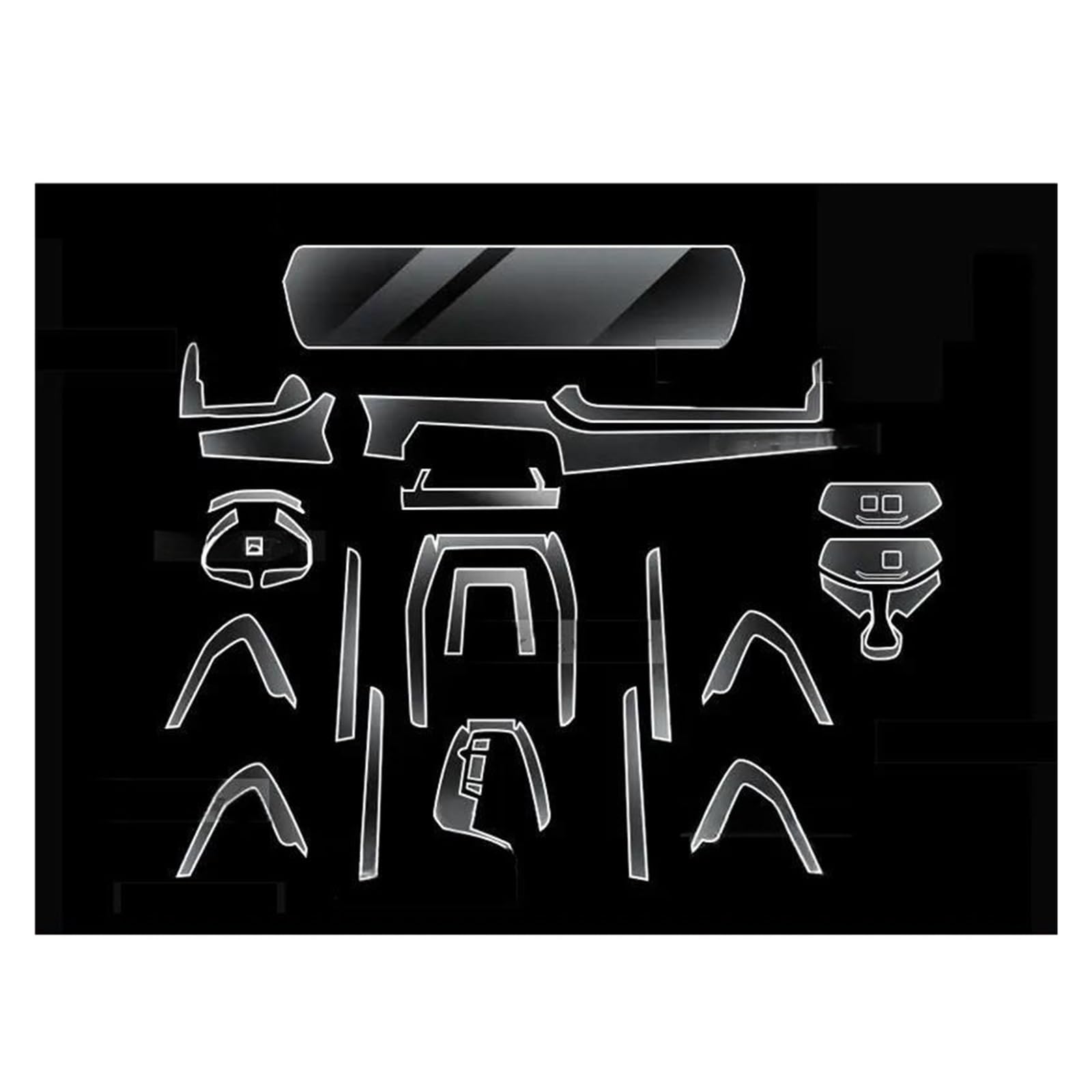 GPS Displayschutzfolie Für X2 U10 2024 Getriebe Panel Navigation Bildschirm Automotive Interior Schutz Film Transparent TPU Zubehör GPS Displayschutzfolie Für X2 U10 2024 Getriebe Panel Navigation Bildschirm Automotive Interior Schutz Film Transparent TPU Zubehör von Pibid