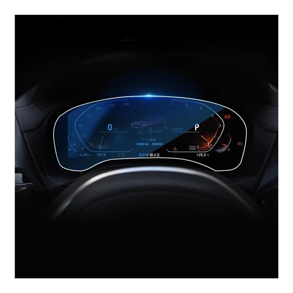 GPS Displayschutzfolie Für X3 Für X4 G01 G02 2018 2019 2020 Gehärtetem Glass Auto Navigation Screen Protector Film Dashboard-Monitor Bildschirm Schutz Film(Without Hole) von Pibid