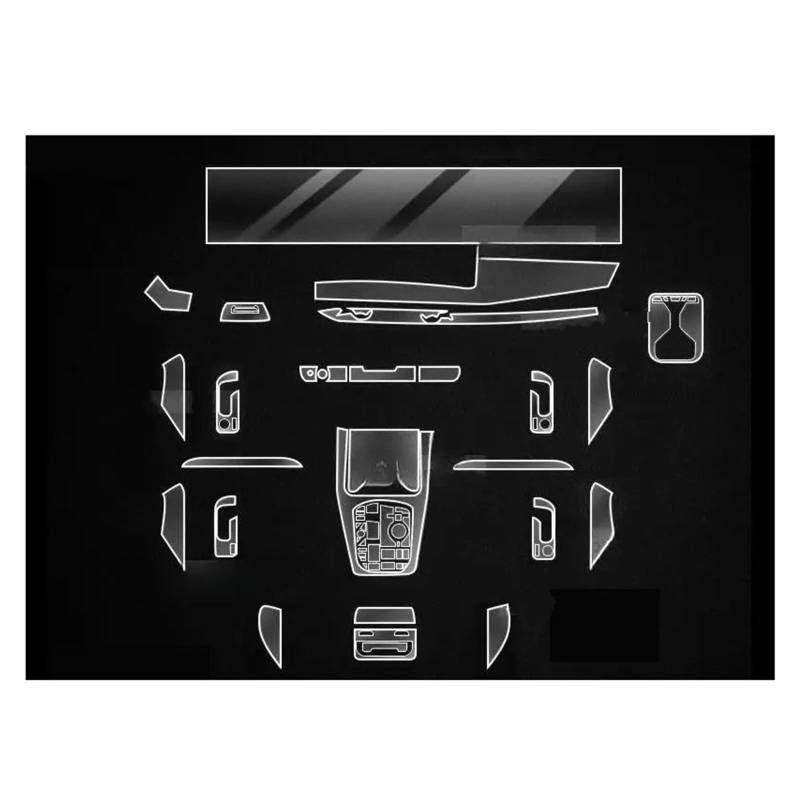 GPS Displayschutzfolie Für X7 G07 2023 Getriebe Panel Navigation Bildschirm Automotive Interior TPU Schutz Film Aufkleber Zubehör von Pibid