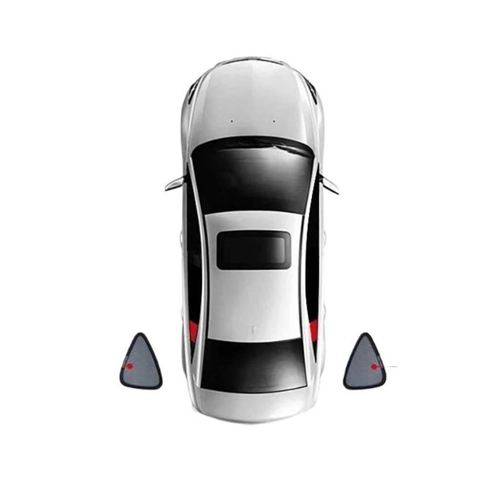 Seitenfenster Sonnenschutzvisier Für Civic Für Limousine 2022 2023 2024 Auto Sonnenschutz Magnetische Frontscheibe Vorhang Hinten Seite Fenster Sonnenschutz Visier(Train) von Pibid