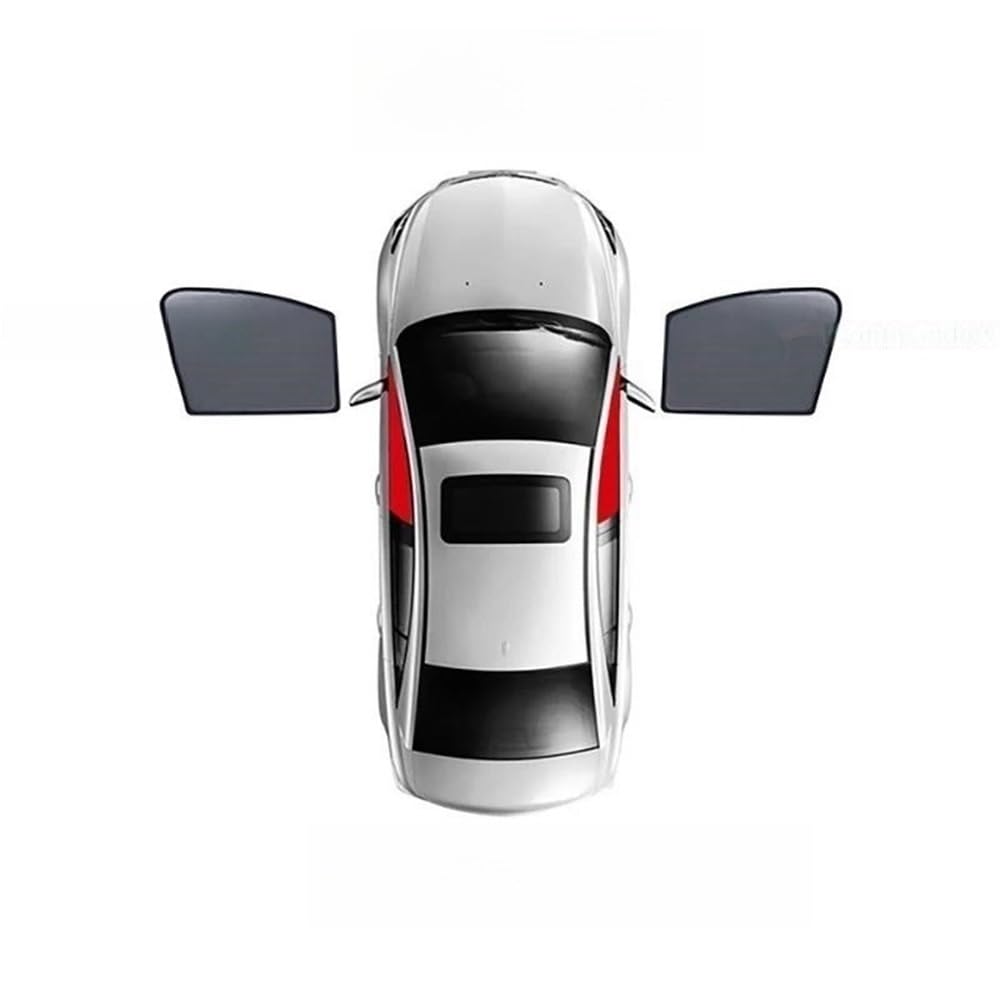 Seitenfenster Sonnenschutzvisier Für Equator Für Sport 2024 2023 2022 2021 Magnetische Auto Sonnenschutz Frontscheibe Rahmen Vorhang Hinten Seite Fenster Sonnenschutz Visier(2PCS Front) von Pibid