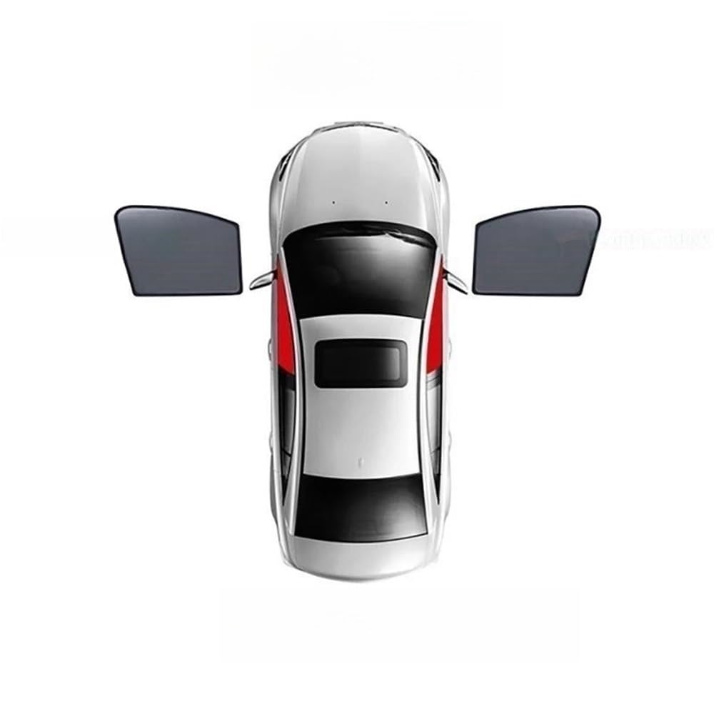 Seitenfenster Sonnenschutzvisier Für Peugeot 5008 Für T87 2017-2023 Auto Sonnenschutz Frontscheibe Zubehör Fahrzeug Vorhang Seite Fenster Sonnenschutz Visier Beschützer(2PCS Front) von Pibid