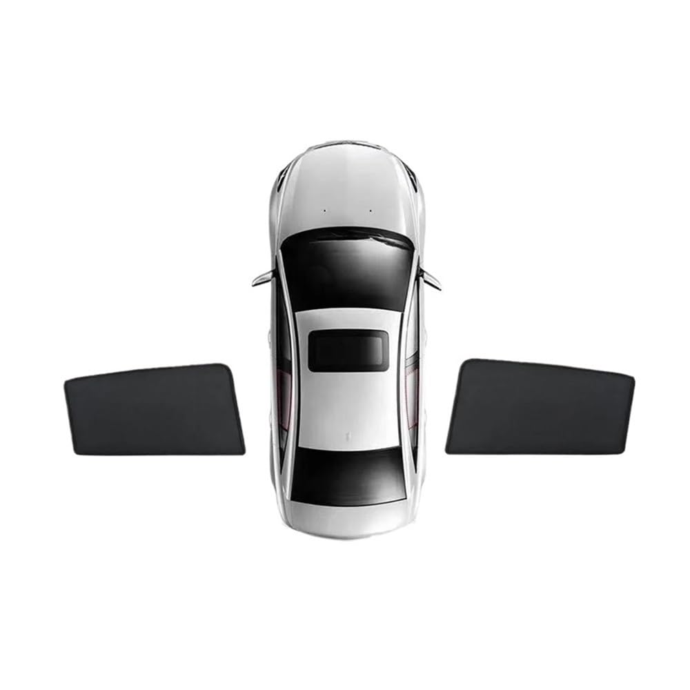 Seitenfenster Sonnenschutzvisier Für Q5 8R Für MK1 2009 2010 2011 2012 2013 2014 2015 2016 2017 Magnetische Sonnenschutz Fenster Visier Vorhang Auto Zubehör Auto Teile(2PCS Rea) von Pibid