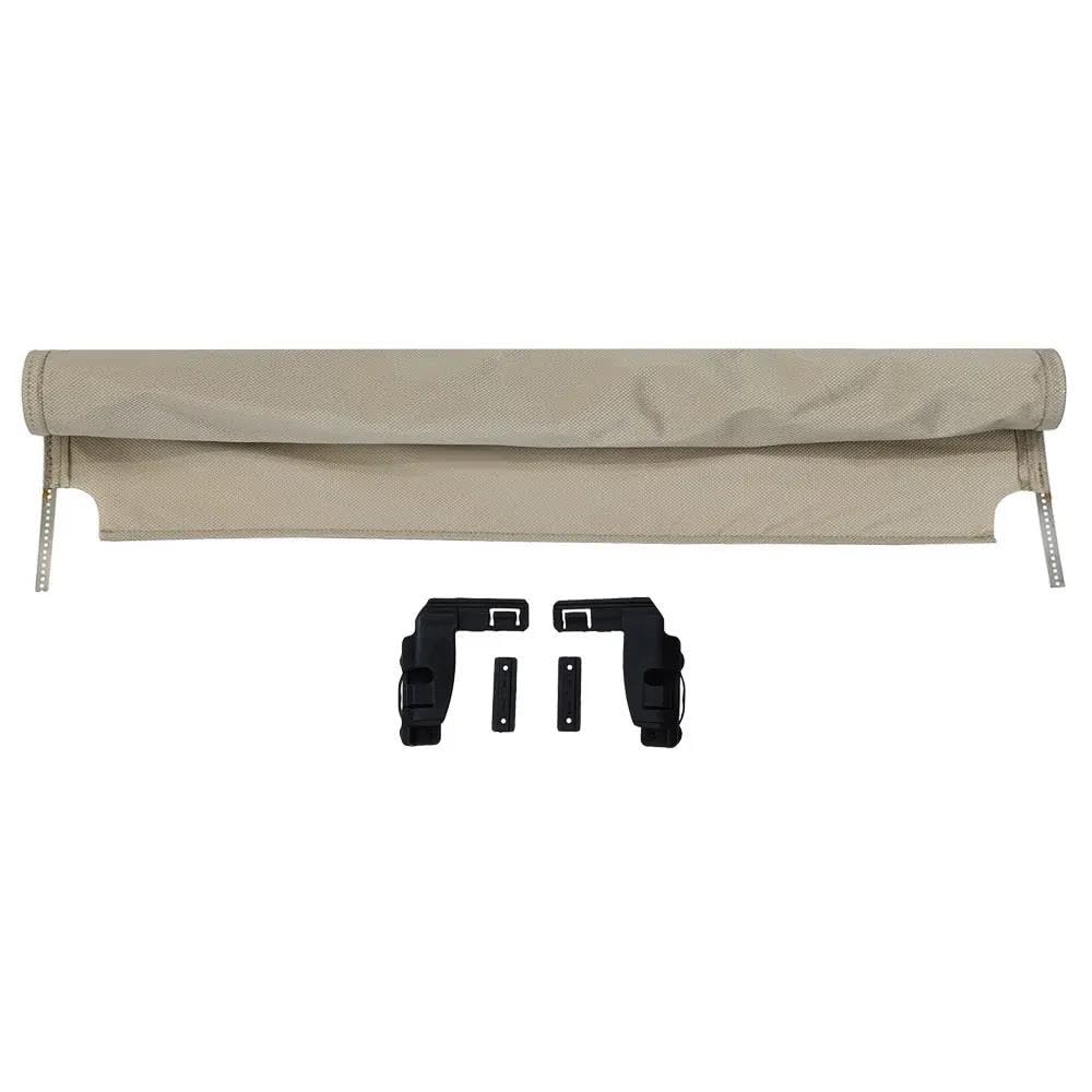 Seitenfenster Sonnenschutzvisier Für Suzuki Für Vitara 2017 2018 2019 2020 2021 2022 2023 Auto Panorama Schiebedach Sonnenschirm Vorhang Rollo(Beige with Clips) von Pibid